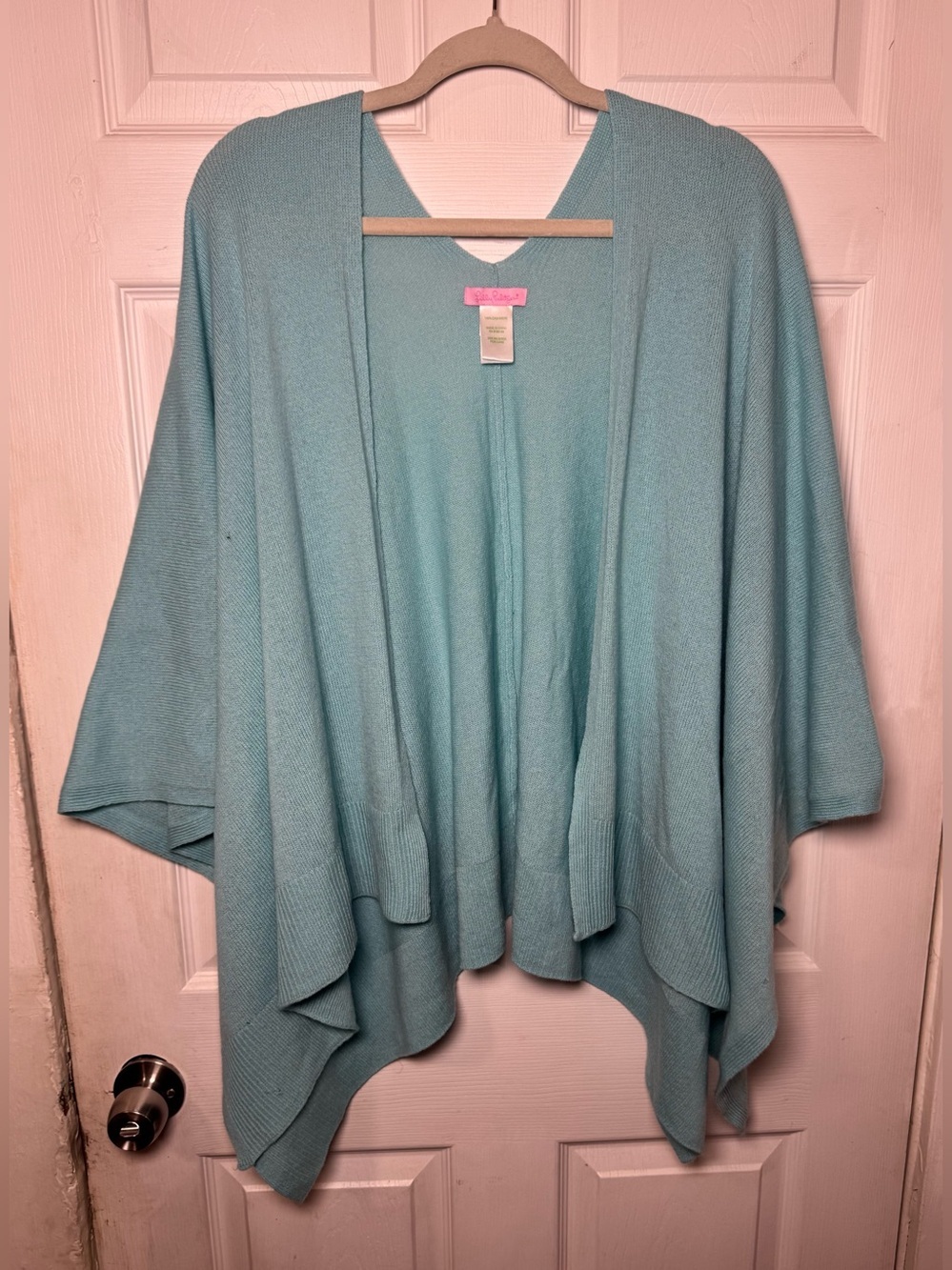 Lilly Pulitzer Terri Cashmere Wrap in Breakwater Blu